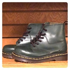 Original Forest Green Dr. Martens Boots